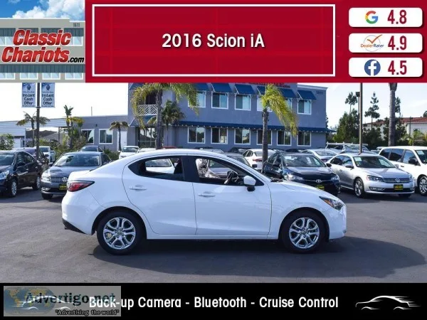 Used 2016 Scion iA for Sale in San Diego - 20026