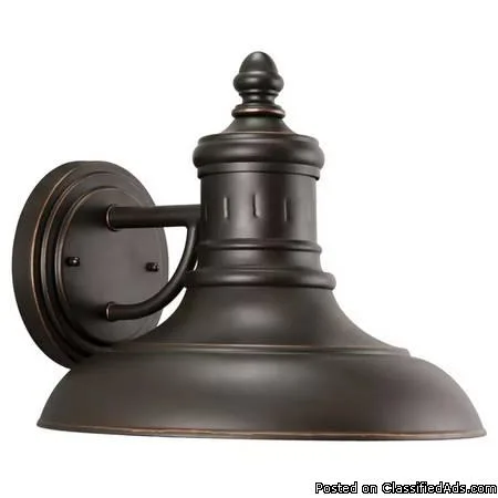 Bronze Outdoor Lights (6) and (2) Indoor Sconces - 185 (Rocklin)