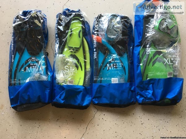 Snorkle sets (4)