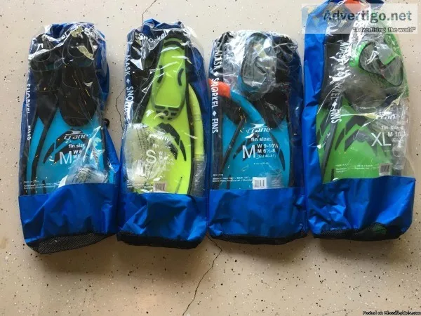 Snorkle sets (4)