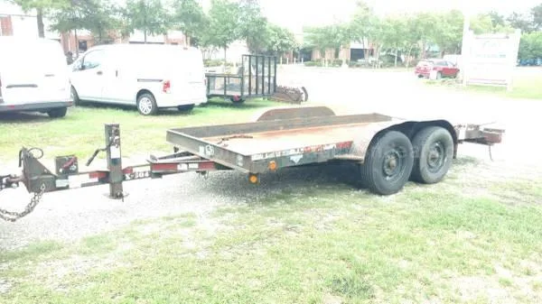 Butler LT1015 TA Tilt Deck Equipment Trailer