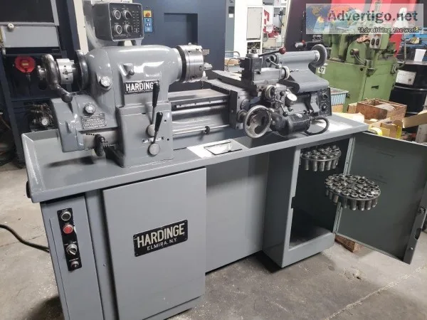 HARDINGE HLV-H Precision Toolroom Lathe. Loaded with Tooling Smo