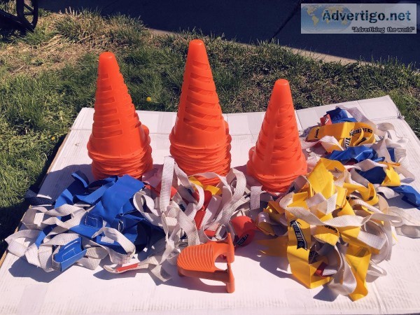 Youth Cones and Flags