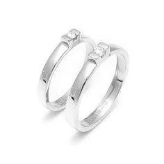 Platinum wedding bands for women in Mumbai