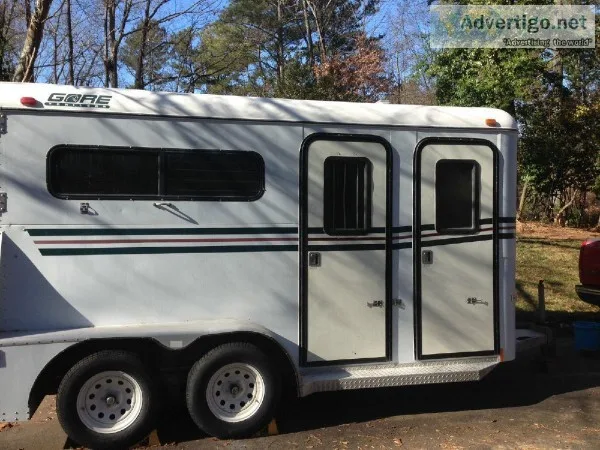 1999 Gore 2 Horse Trailer