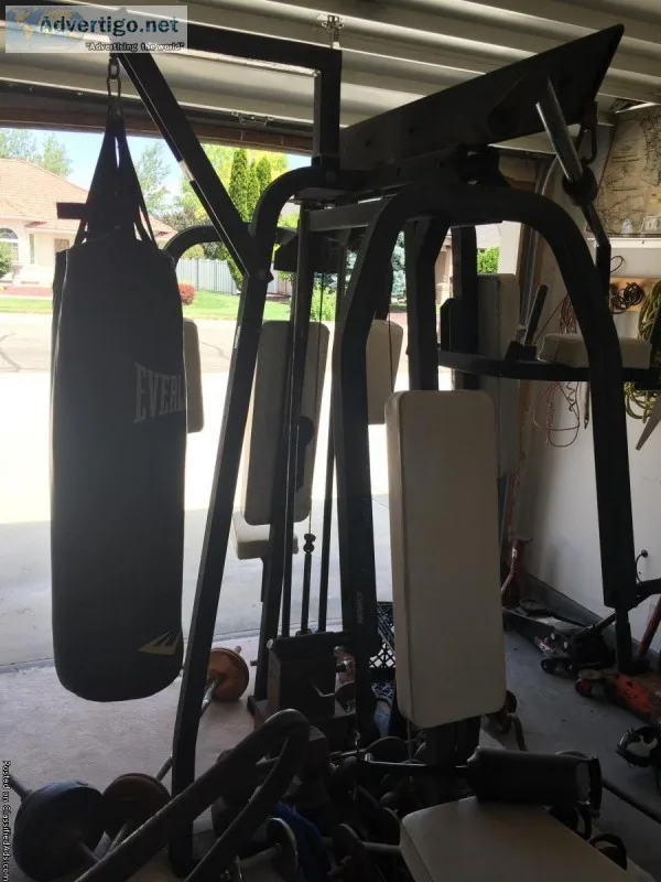marcy apex circuit trainer stack GYM 200 lbs exercise Equipment
