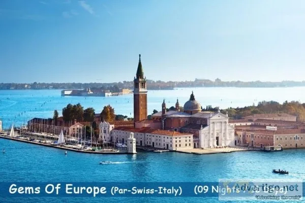 Paris Switzerland Italy Honeymoon Tour Packages from Delhi India