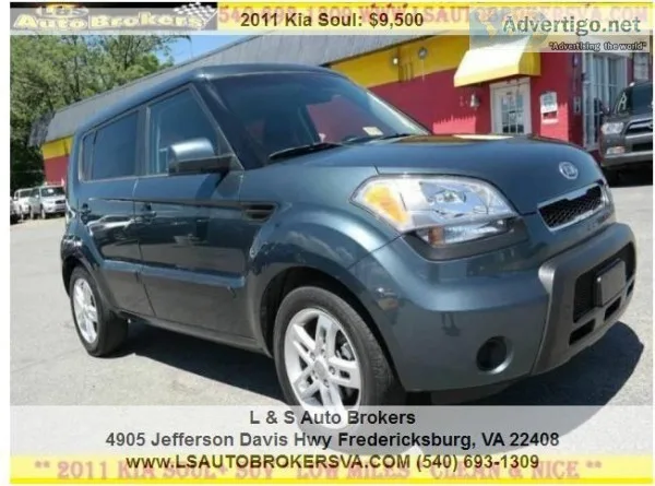2011 KIA SOUL  4DR WAGON 4ALOW MILESFINANCING AVAILABLE