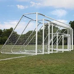 Shop Soccer Goals - 3&quot Round Powder Coated