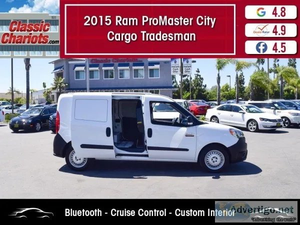 Used 2015 Ram ProMaster City Cargo Tradesman for Sale in San Die
