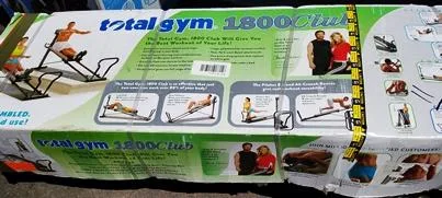 Total Gym 1800 Club NEW