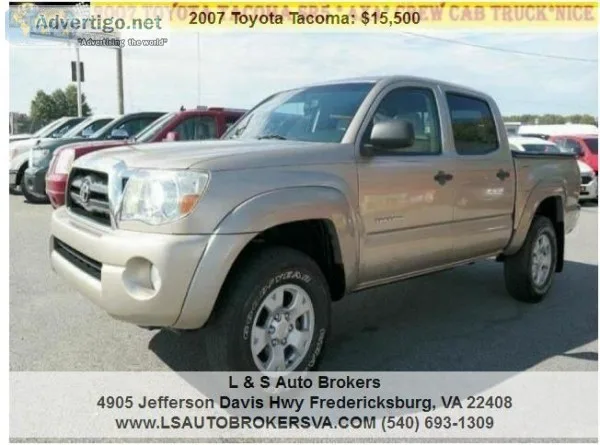 2007 Toyota Tacoma V6 4dr Double Cab 4WD 5.0 ft. SB (4L V6 5A)