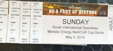 2 Tickets Monster Energy NASCAR Cup Series AAA 400 50th annivers