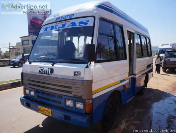 15 Seater Minibus Hire - Rent a 15 Seater Minibus Bangalore