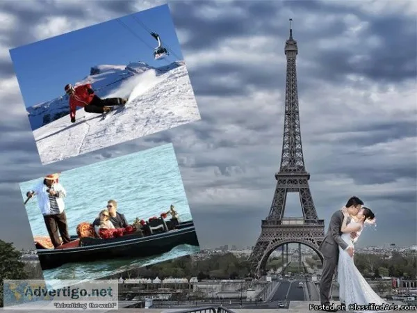 Switzerland Paris Italy Honeymoon Tour Packages from Delhi India
