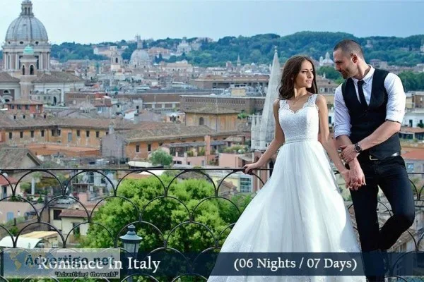 Italy Honeymoon Tour Packages from Delhi India