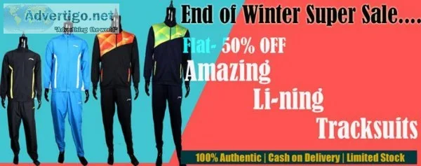 Li-ning Tracksuit- Flat 50% OFF - WINTER SALE