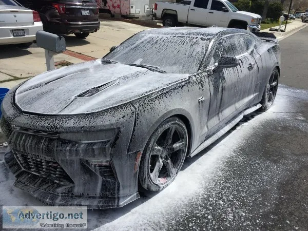 Mobile car wash and detail
