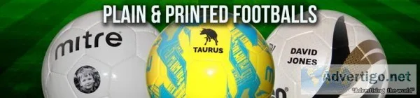Printed Footballs