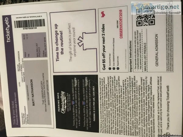 Matt Nathanson Tickets March 23