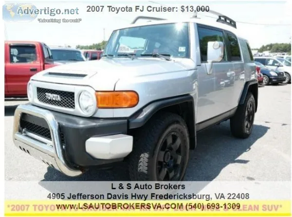 2007 TOYOTA FJ CRUISER SUV4DR