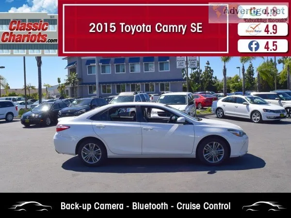 Used 2015 Toyota Camry SE for Sale in San Diego - 20035