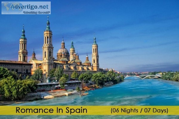 Spain Honeymoon Tour Packages from Delhi India