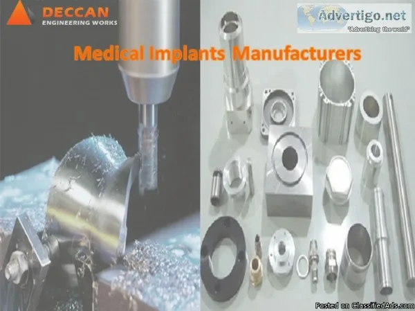 Medical implants Manufacturers