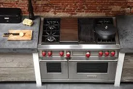 BEST DUAL FUEL RANGE WITH CHARBROILER AND FRENCH WITH LATEST FEA