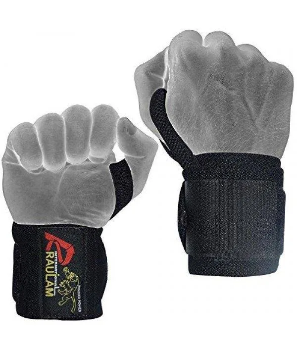 (1 Pair) Bundle Of Wrist Wraps Weight Lifting Wraps Wrist Suppor