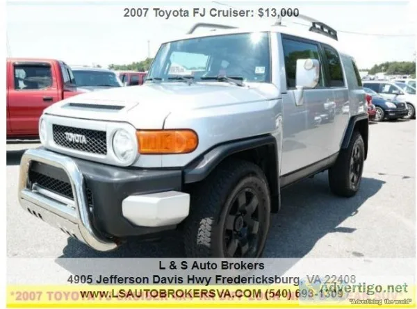 2007 TOYOTA FJ CRUISER SUV4DR