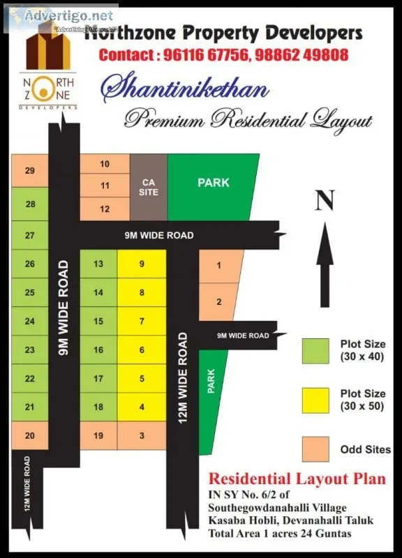 Northzone Property Developers presents A Premium Residential Lay