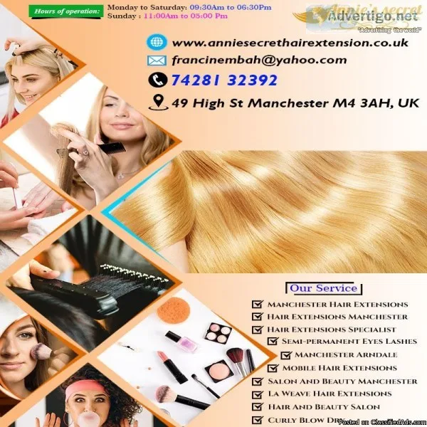 Hair Extensions Specialist Manchester Annie s Secret Hair Extens
