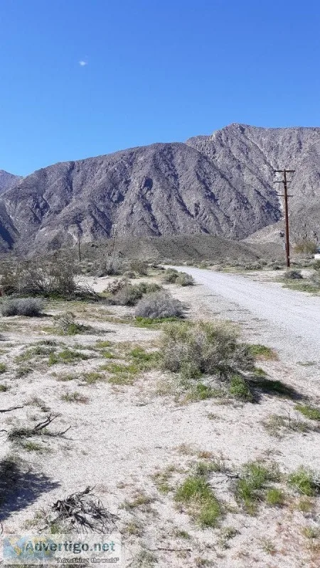 65 acres in Borrego Springs