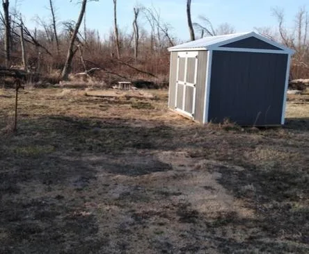Camping lot at Woodhaven lakes