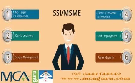 SSI Registration in India by MCAGuru