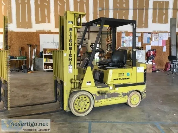Mitsubishi 25 Propane Forklift