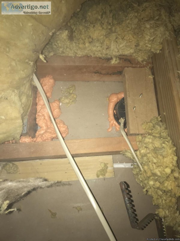 Blown in insulation