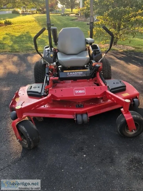 72&quot Toro Zero Turn