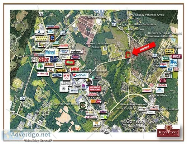 Midtown Village-5.25 Acre Tract for 50 Townhome or 20 Single Fam