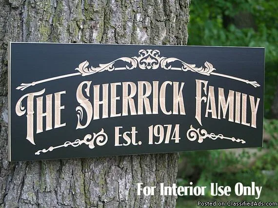 Get the best Personalized Wood Sign