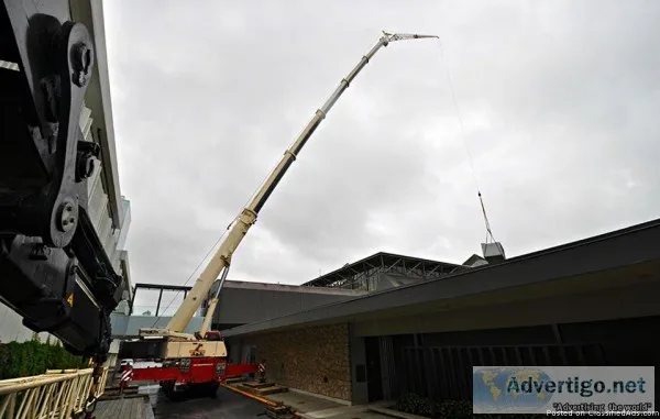Boom Crane Rental Services from TNT Crane and Rigging in BC
