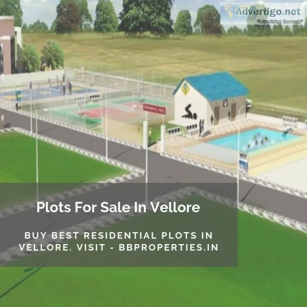 Plots For Sale in Vellore  BB Properties