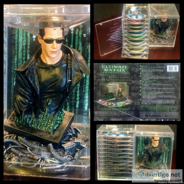 2004 Ultimate Matrix Collectable DVD and Figurine Display Case