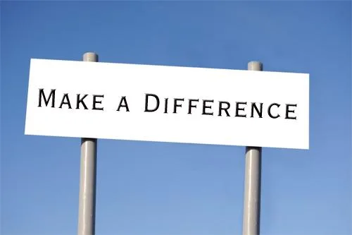 MAKE A DIFFERENCE