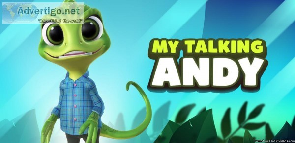 My Talking Andy Kids game Free available on Android