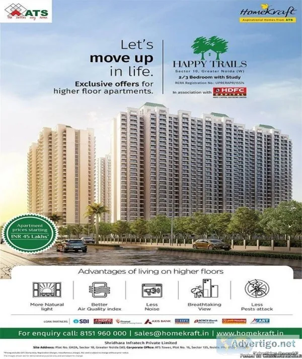 Best opportunity to buy 3 BHK apartments in Noida Sector 150