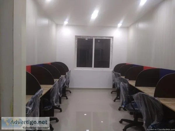 OFFICE ARENA BUILDUP TO OCCUPY - 20SEATER MOUNT ROAD