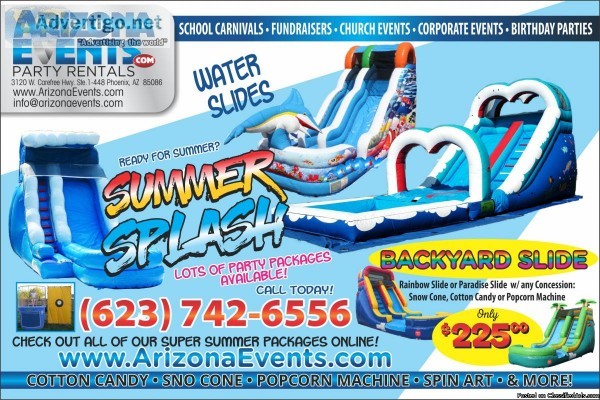 Water Slides for Rent