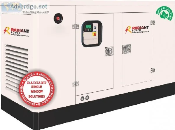 Best Diesel Generator set Manufacture in Ahmedabad-Radiant power